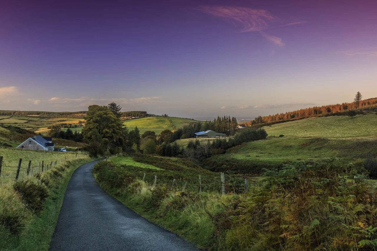 Ireland Country Landscape